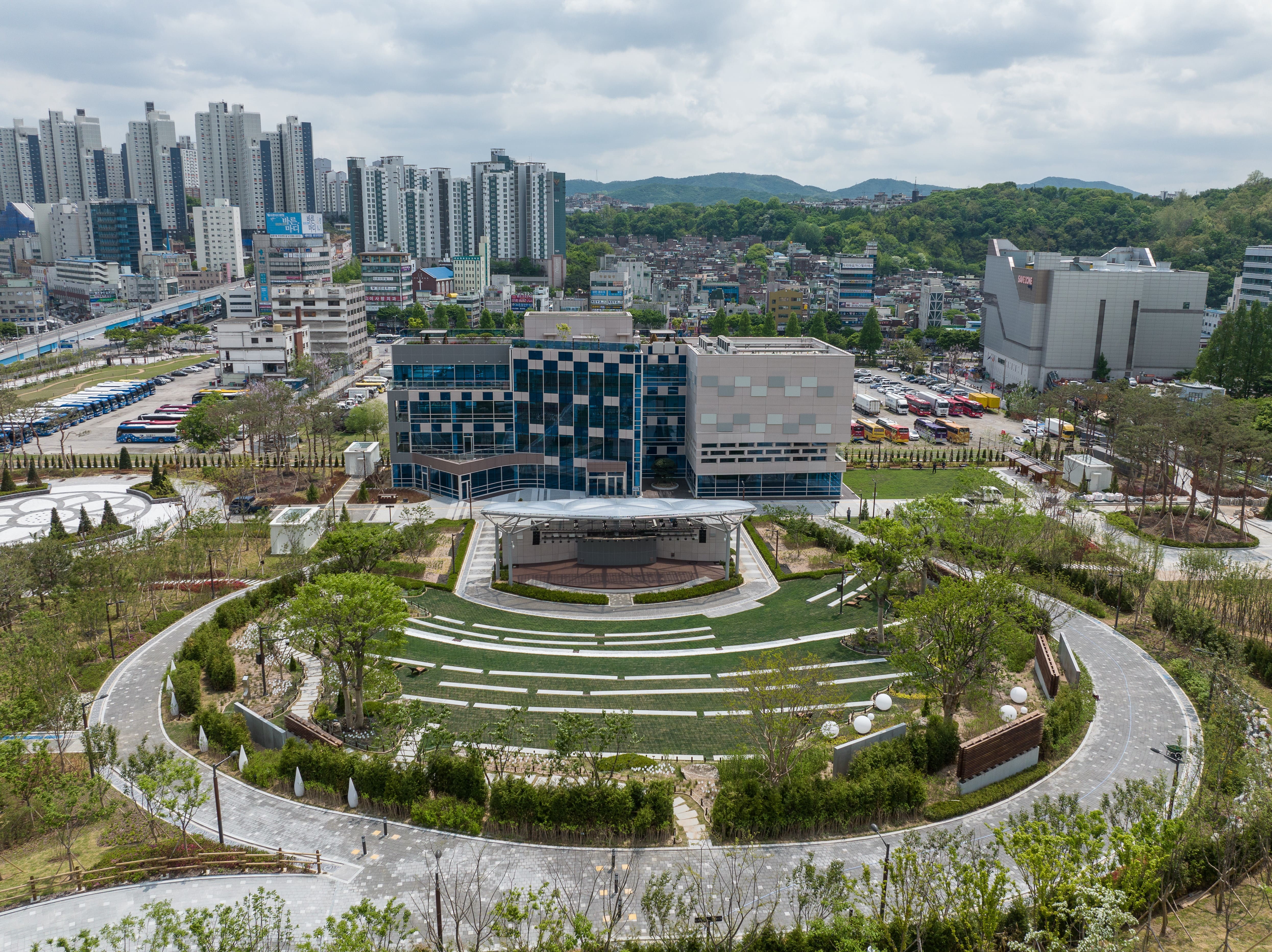 제1공단 도시계획시설(공원화) 사업 전경사진