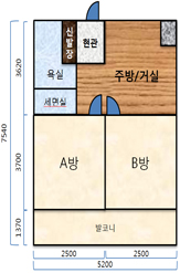 다솜마을 내부 평면도